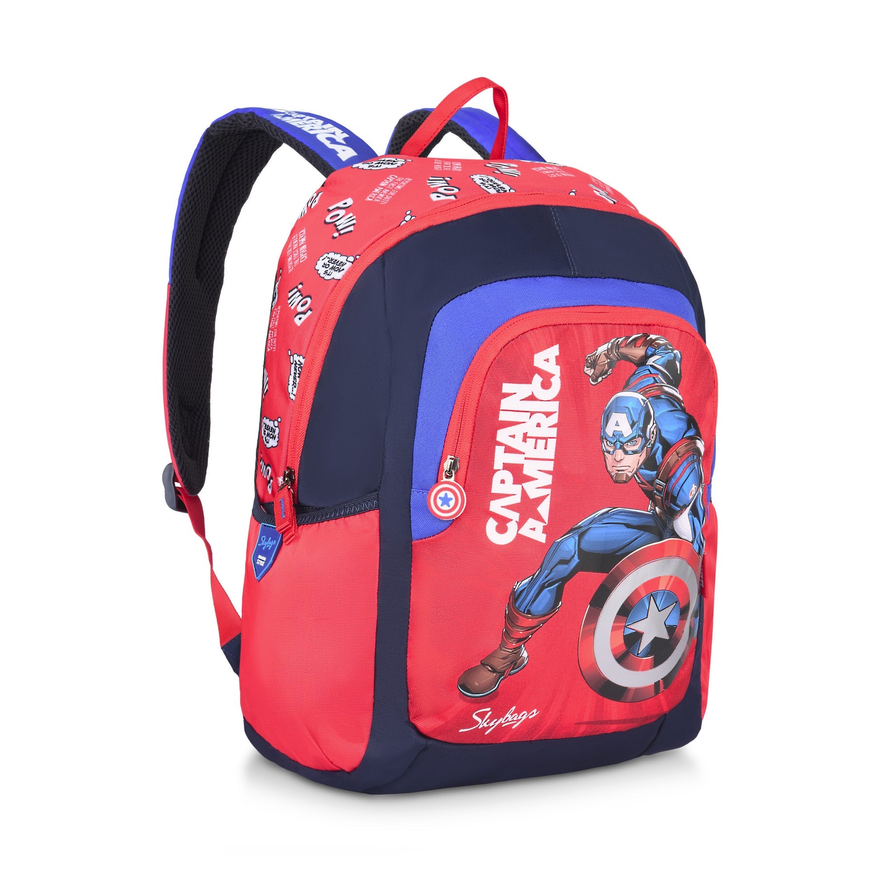 Flipkart.com | Cartbae Marvel Themed Captain America Kids Schoolbag, Bag  Pack For Boys (2 To 6 Yrs.) Waterproof School Bag - School Bag